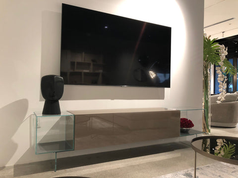 36E8 Glass TV Unit - 94"
