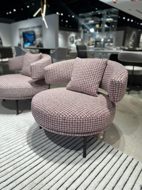 Neuilly Accent Chair - Red
