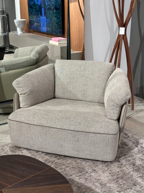 Veronica Grey Lounge Chair